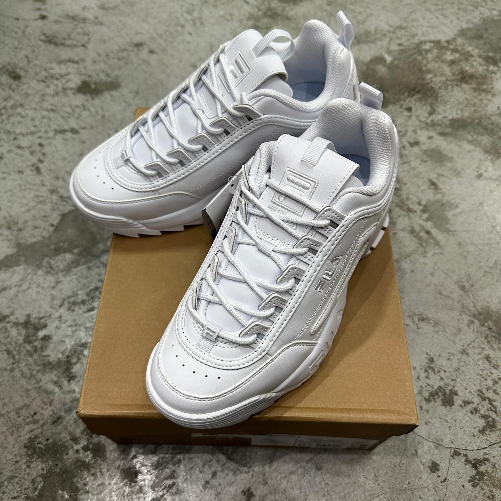 未使用 FILA DISRUPTOR II ディスラプター スニーカー フィラ USS23029 