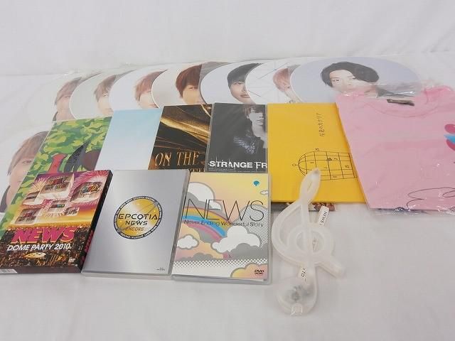 中古品 NEWS 増田貴久 DOME PARTY 2010 LIVE!LIVE!LIVE! DVD! 他 T