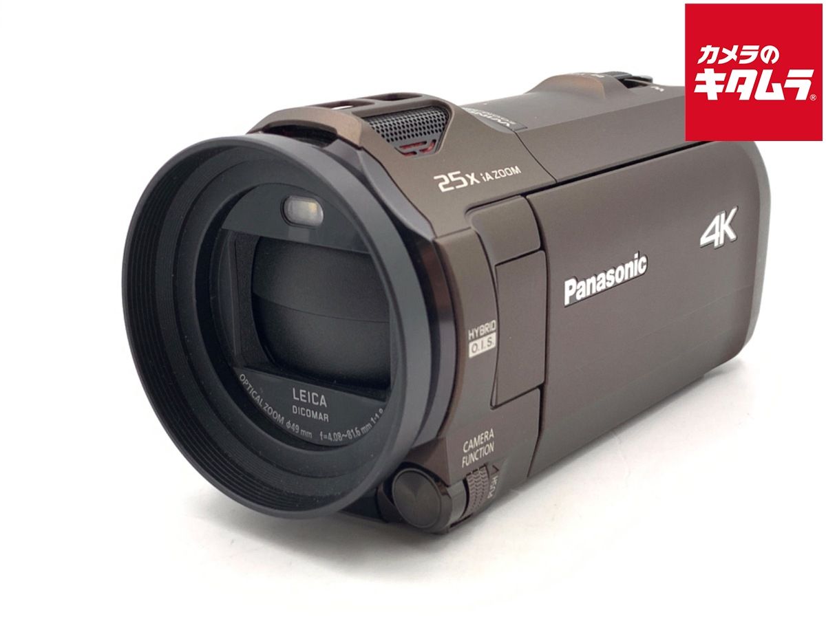【中古】 【良品】 パナソニック デジタル4Kビデオカメラ HC-VX992MS カカオブラウン