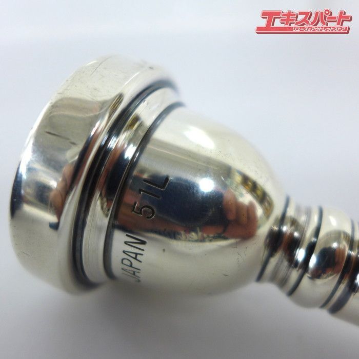YAMAHA JAPAN トロンボーン+マウスピース+ハードケース付 中古 YAMAHA ヤマハ トロンボーン マウスピース 51L ケース付き 公田店