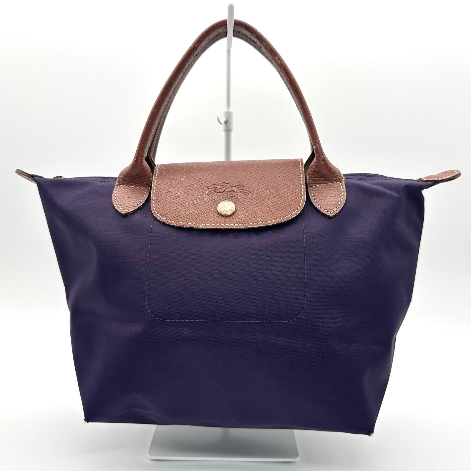 B5546】 Longchamp ロンシャン ルプリアージュ ハンドバッグ ナイロン 