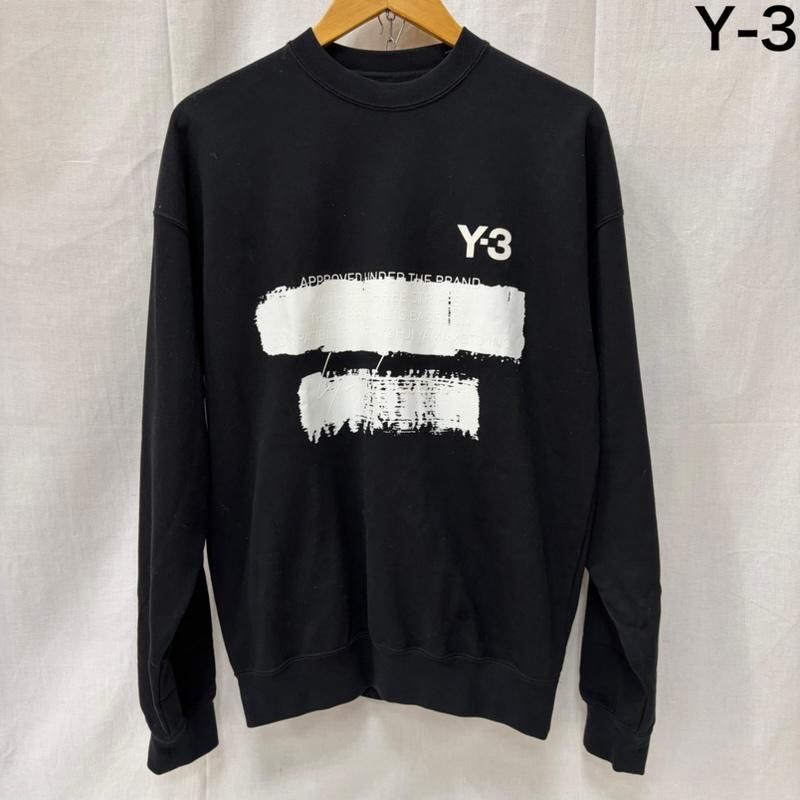 ワイスリー adidas × Y-3 Yohji Yamamoto GRAPHIC SWEAT CREW グラフィックロゴ スエットトレーナー jn4881 メンズ - ISItems【USED】【古着】【中古】50161273