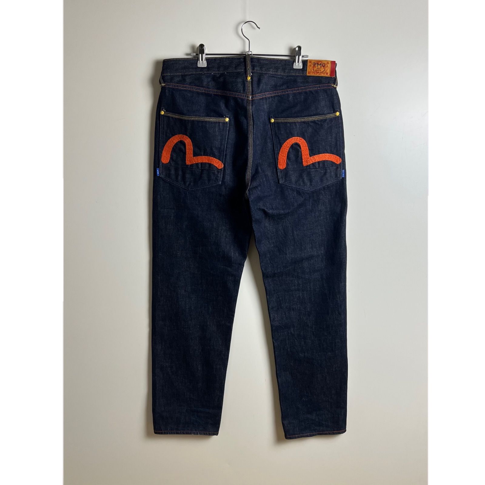 EVISU PMG archive KAMOME stitch denim pants w34 エヴィス エビス