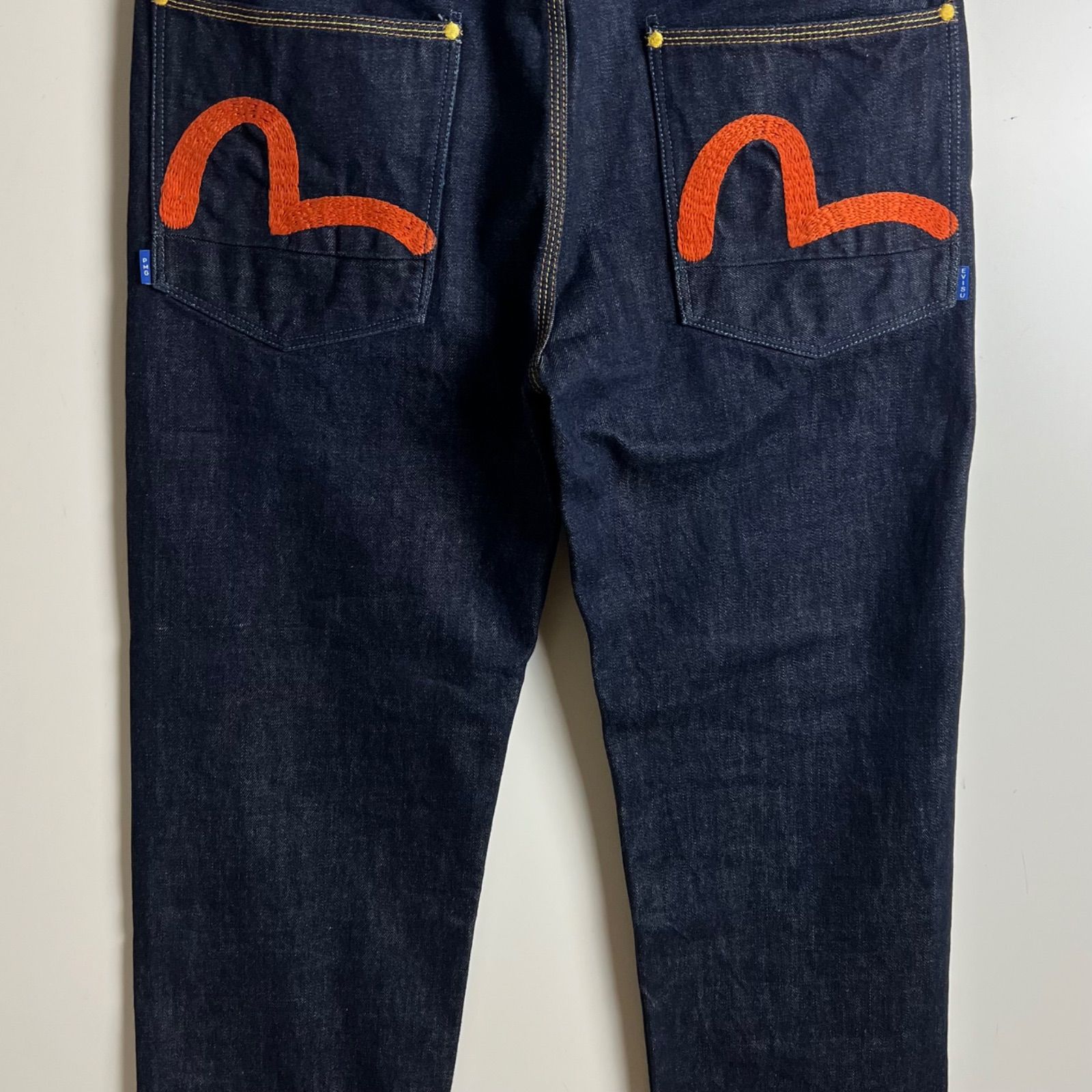 EVISU PMG archive KAMOME stitch denim pants w34 エヴィス エビス