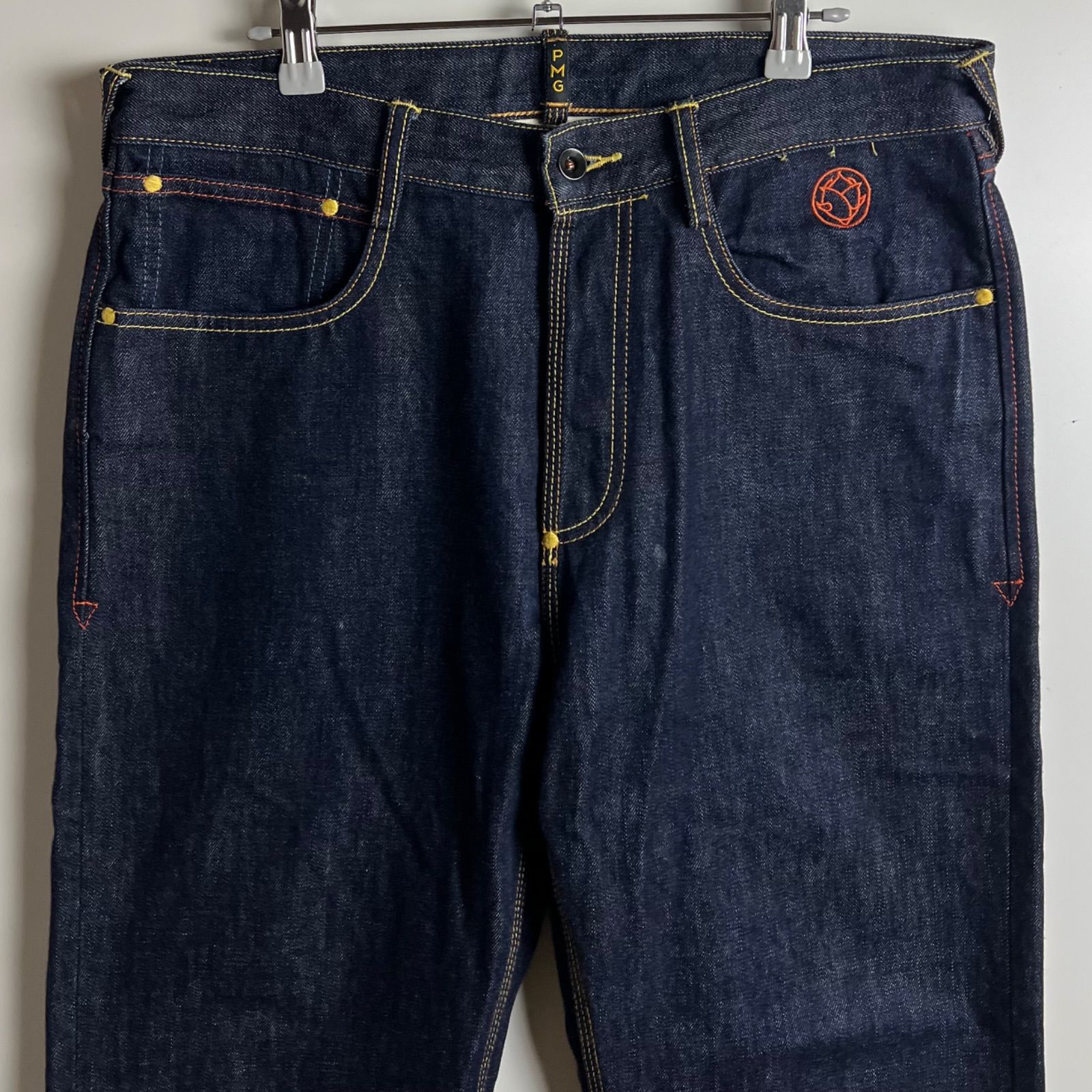 EVISU PMG archive KAMOME stitch denim pants w34 エヴィス エビス