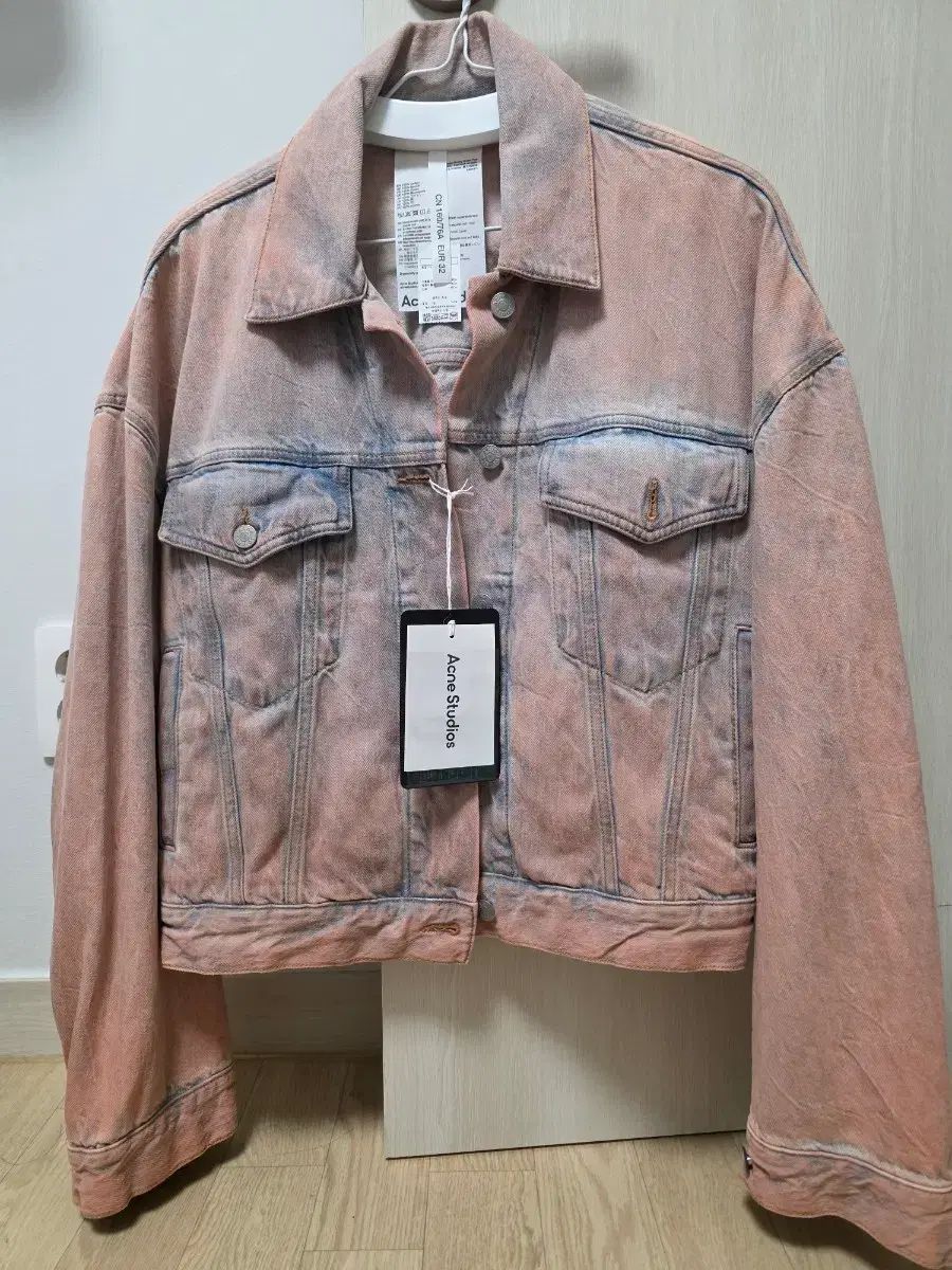 Acne Studios アクネストゥディオズ デニム ジャケット ピンク ブルー a90447