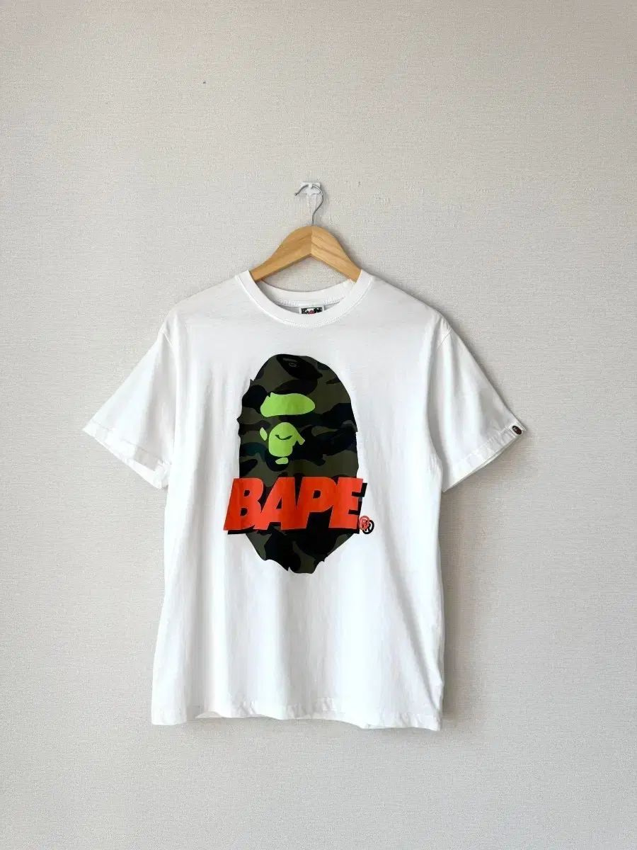 (1回着用/正規品) A BATHING APE アベイシングエイプ BAPE 20AW BAPE#2 Tシャツ 半袖T L 9,525円