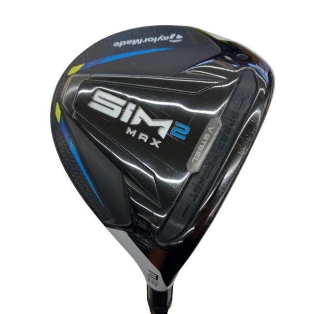 【中古】 テーラーメイド SIM2 MAX 3W フェアウェイウッド FW TENSEI BLUE TM50(SIM2 FW) (フレックスSR) メンズ 男性用 右利き 右用 Dランク ゴルフクラブ