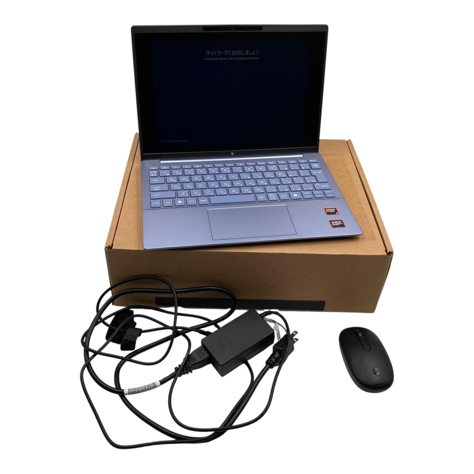 ■美品 HP Pavilion Aero 13-bg Ryzen 5 8640U メモリ16GB SSD512GB Windows10 Home 初期化済み ACアダプター マウス 外箱付2622415,2622415
