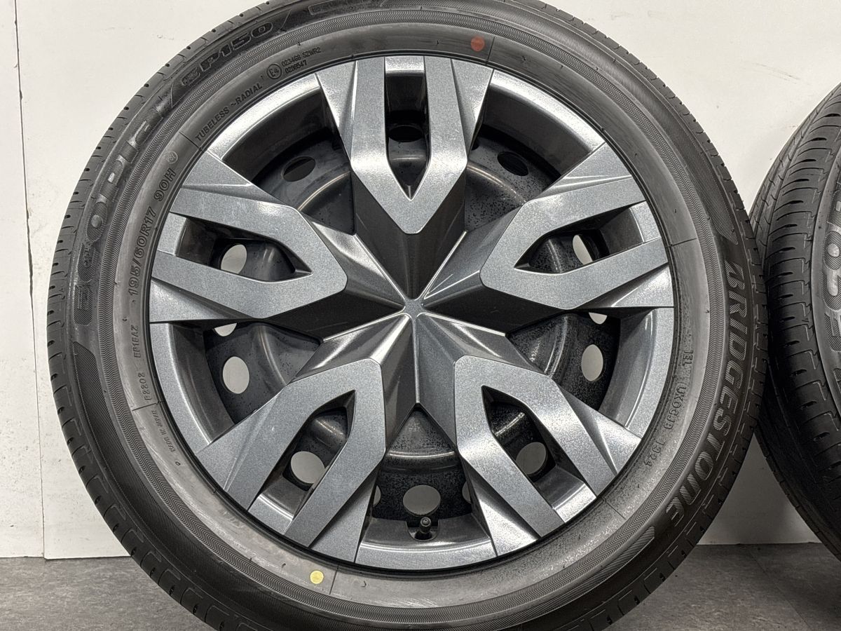 新車外し バリ溝 美品】トヨタ 60 プリウス Xグレード 純正 17in 6.5J