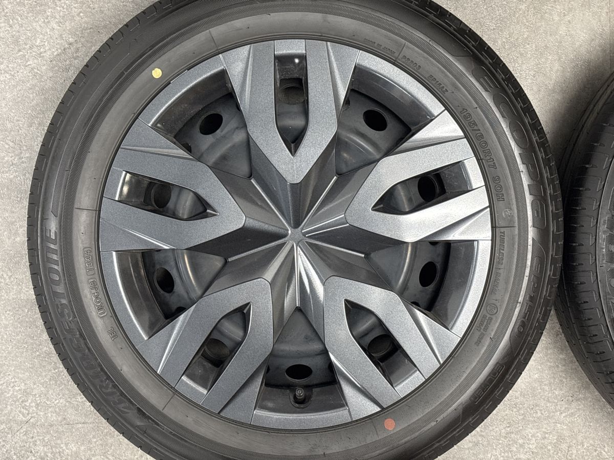 新車外し バリ溝 美品】トヨタ 60 プリウス Xグレード 純正 17in 6.5J