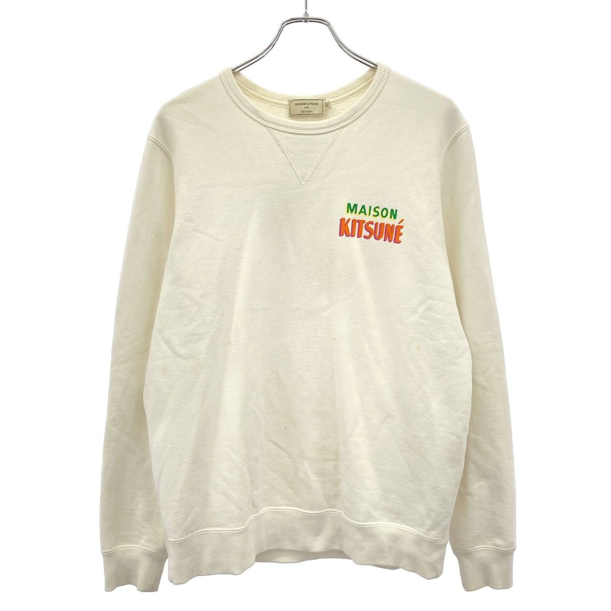 MAISON KITSUNE メゾンキツネ プリントスウェットトレーナー KMM-39710