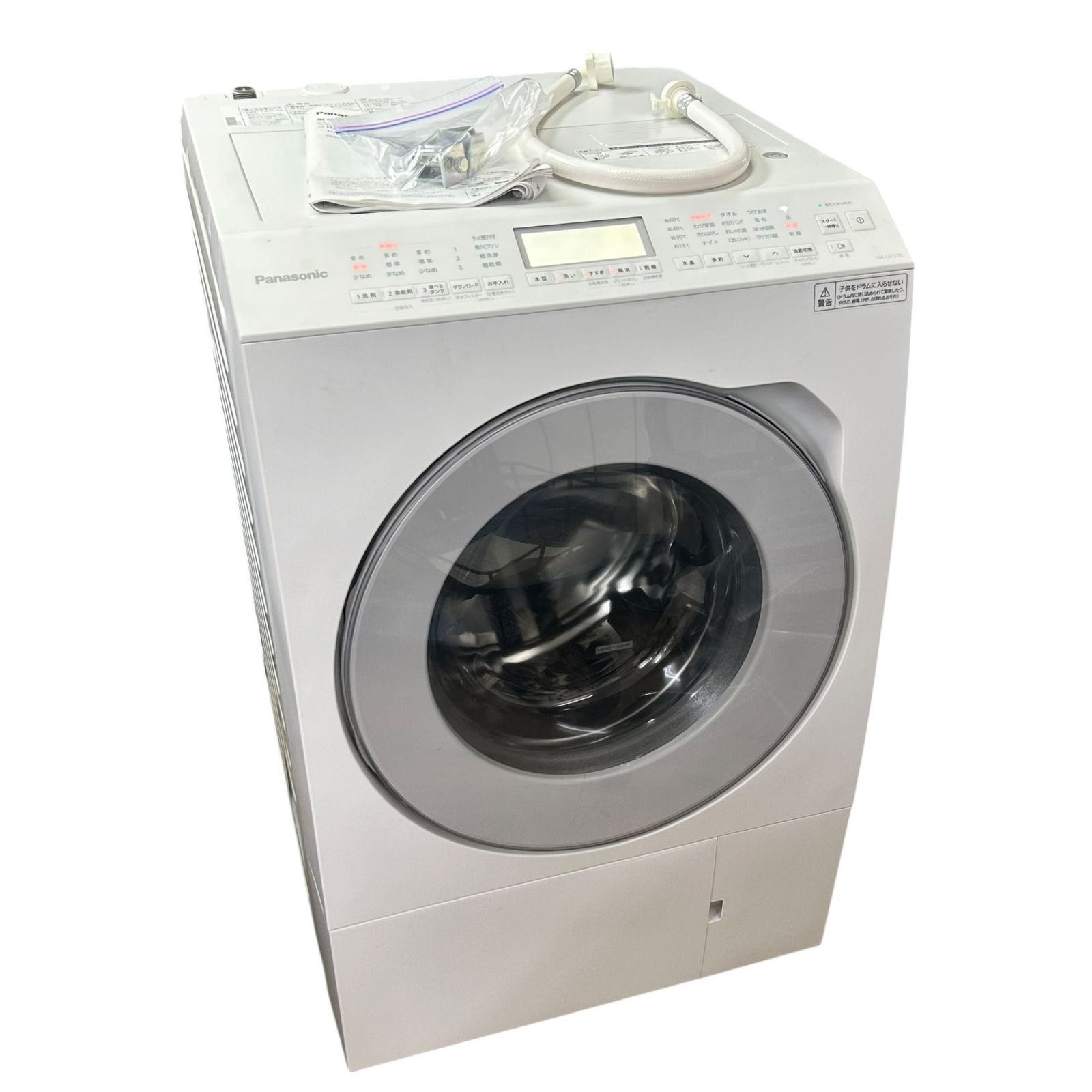 ■Panasonic NA-LX127DL ドラム式洗濯乾燥機 12kg 乾燥6kg 2025年製 左開き 動作確認済み 付属品あり2617176,2617176