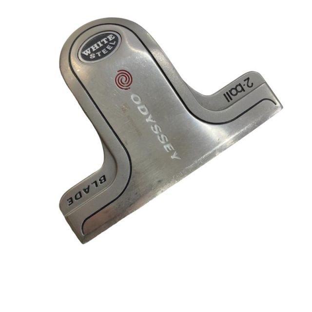 【中古】 オデッセイ WHITE STEEL 2・ball BLADE 35インチ パター PT スチール (フレックスその他) メンズ 男性用 右利き 右用 Cランク ゴルフクラブ