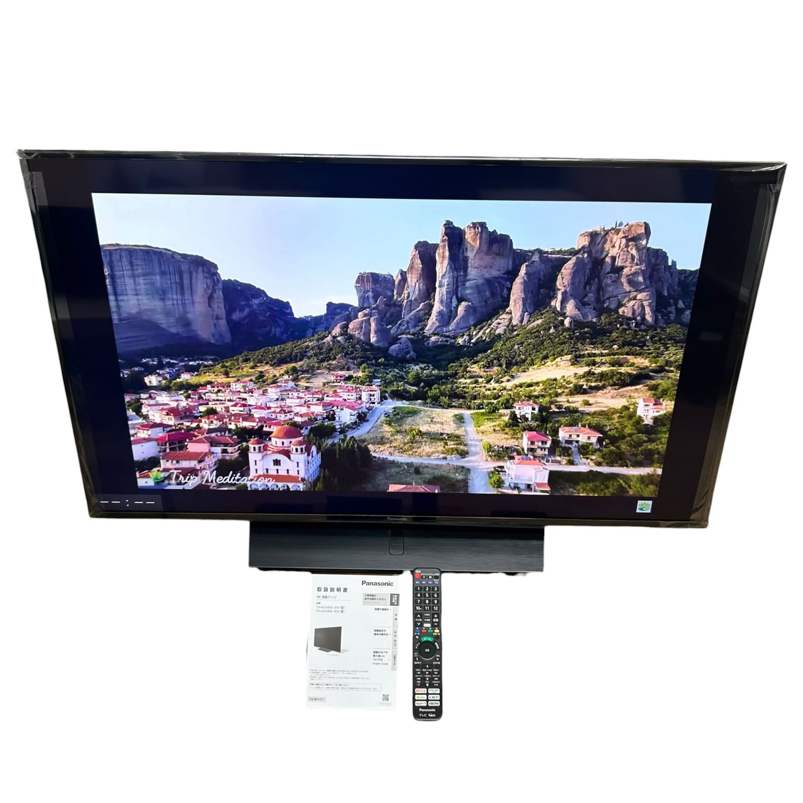 ■Panasonic TH-49JX850 49V型 4K液晶テレビ Dolby Vision Google対応 2021年製 リモコン 取扱説明書付 動作確認済み2621487,2621487