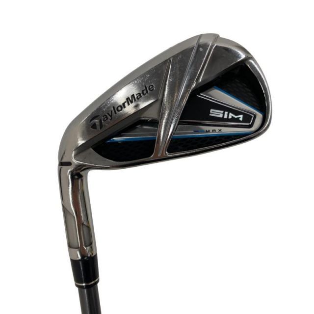 【中古】 テーラーメイド SIM MAX #5 レフティ 単品アイアン LI TENSEI BLUE TM60(IR) (フレックスR) メンズ 男性用 左利き レフティ 左用 Cランク ゴルフクラブ