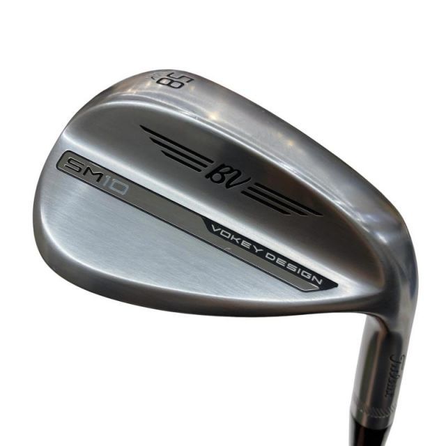【中古】 タイトリスト VOKEY SPIN MILLED SM10 ツアークロム 58°/14°K ウェッジ WG Dynamic Gold (フレックスS) メンズ 男性用 右利き 右用 Bランク ゴルフクラブ