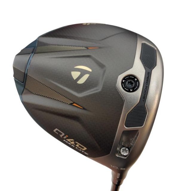 【中古】 テーラーメイド Qi4D MAX LITE 10.5° ドライバー DR REAX MR40(Qi4D DR) (フレックスR) メンズ 男性用 右利き 右用 Cランク ゴルフクラブ