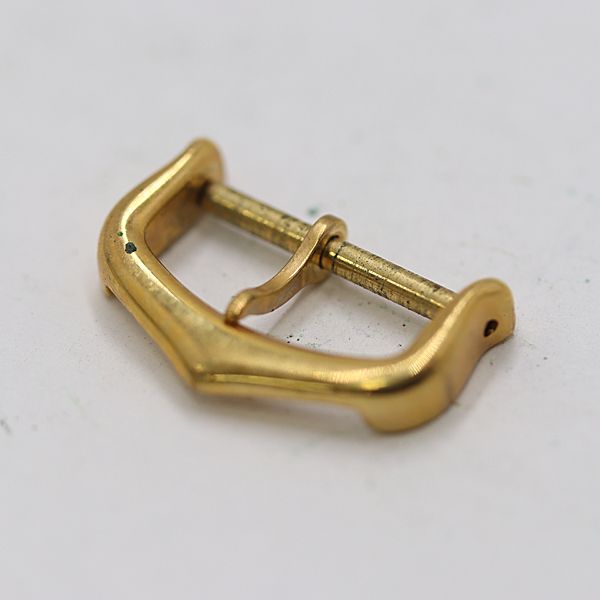 良品 カルティエ 純正尾錠 ゴールドカラー 16mm用 メンズ腕時計