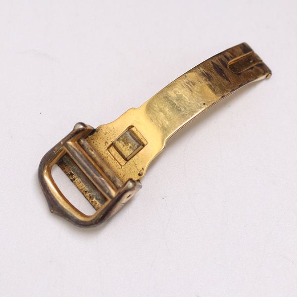 カルティエ 純正尾錠 ゴールドカラー 12mm用 レディース腕時計腕時計 