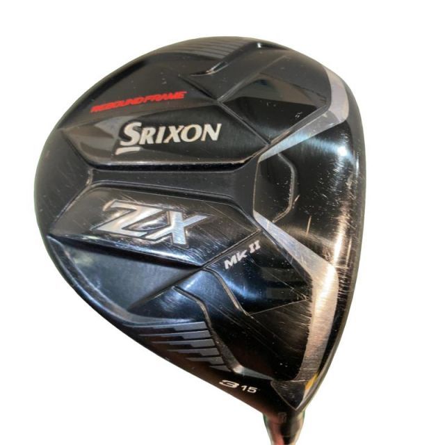 【中古】 ダンロップ SRIXON ZX Mk II 3W フェアウェイウッド FW Diamana ZX-II 50 (フレックスS) メンズ 男性用 右利き 右用 Cランク ゴルフクラブ