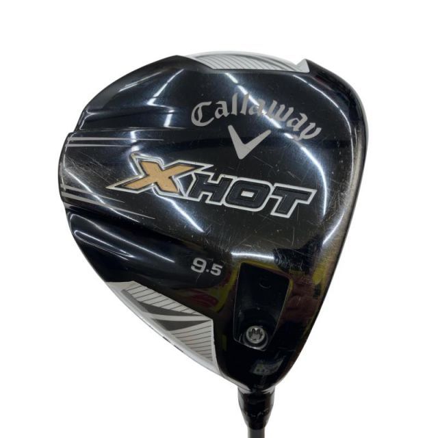 【中古】 キャロウェイ X HOT 9.5° ドライバー DR X HOT 60W(ドライバー) (フレックスS) メンズ 男性用 右利き 右用 Cランク ゴルフクラブ