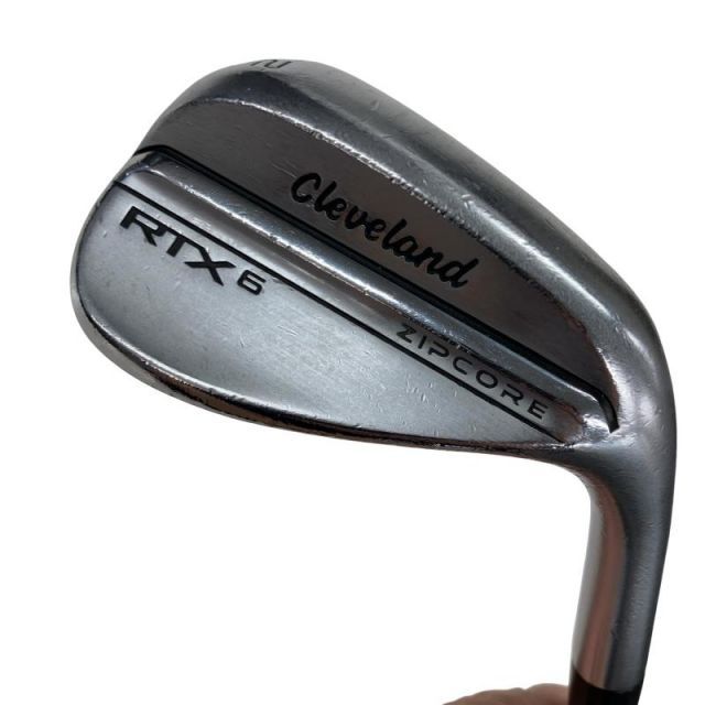 【中古】 クリーブランド Cleveland RTX-6 ZIPCORE ツアーサテン 52°/10° MID ウェッジ WG Dynamic Gold (フレックスS) メンズ 男性用 右利き 右用 Dランク ゴルフクラブ