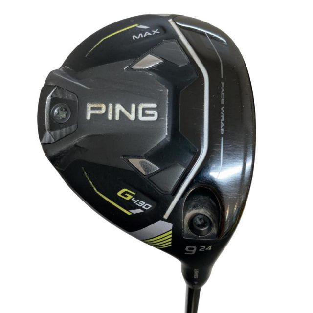 【中古】 ピン G430 MAX 9W フェアウェイウッド FW ALTA J CB BLACK(FW) (フレックスS) メンズ 男性用 右利き 右用 Cランク ゴルフクラブ