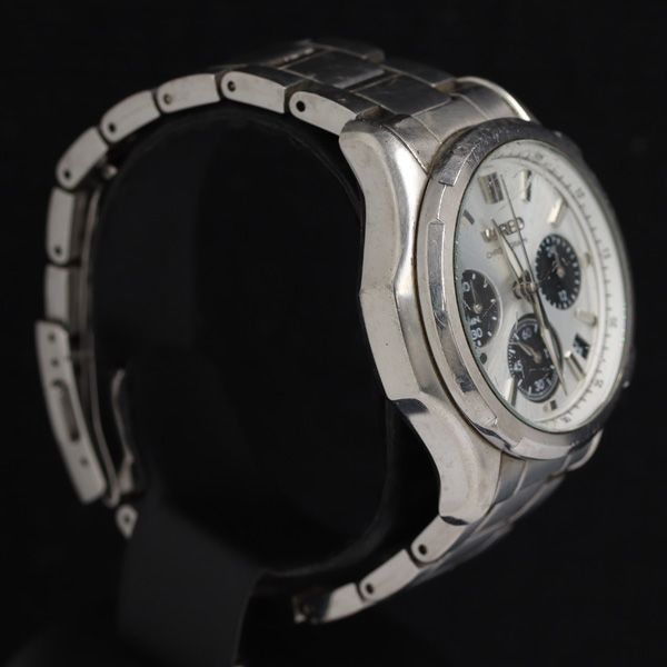 ワイアード セイコー QZ クロノグラフ VK63-K013 SEIKO WIRED クロノ 