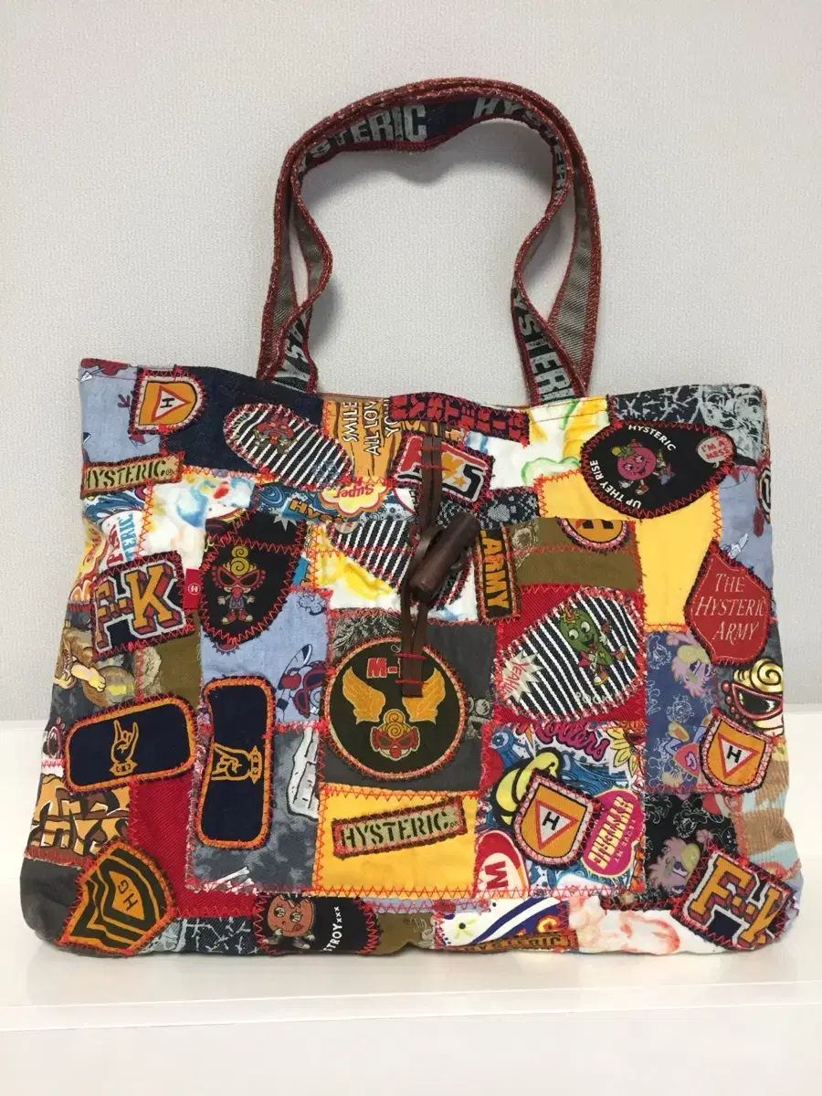 HYSTERIC GLAMOUR ヒステリックグラマー デニムパータン トートバッグ