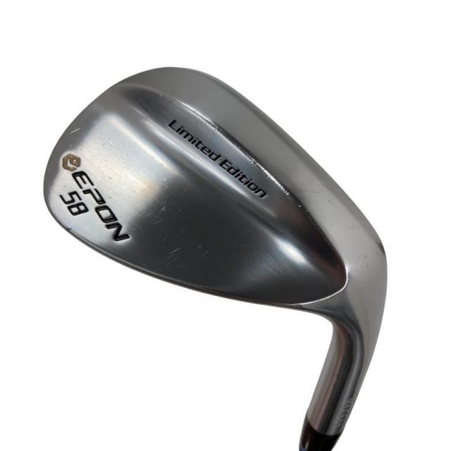 【中古】 エポンゴルフ株式会社 EPON Tour Wedge Limited Edition 58° ウェッジ WG 純正特注シャフト (フレックスS) メンズ 男性用 右利き 右用 Cランク ゴルフクラブ