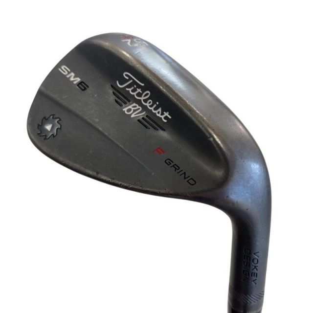 【中古】 タイトリスト VOKEY SPIN MILLED SM6 ジェットブラック 52°/08°F USA ウェッジ WG Dynamic Gold (フレックスその他) メンズ 男性用 右利き 右用 Cランク ゴルフクラブ