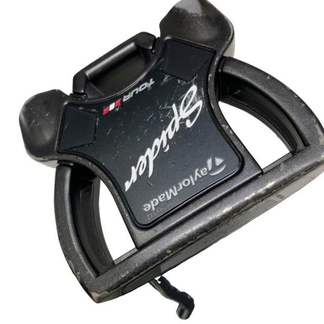 【中古】 テーラーメイド Spider Tour BLACK 34インチ パター PT スチール (フレックスその他) メンズ 男性用 右利き 右用 Dランク ゴルフクラブ