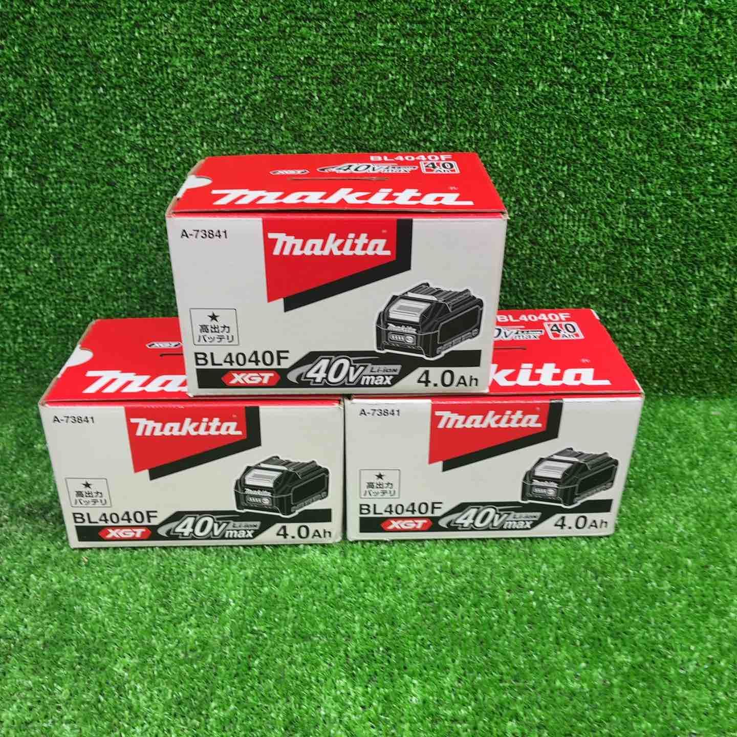 【未使用品】 マキタ (makita) リチウムイオンバッテリー 40Vmax/4.0Ah BL4040F　3個セット 【藤沢店】
