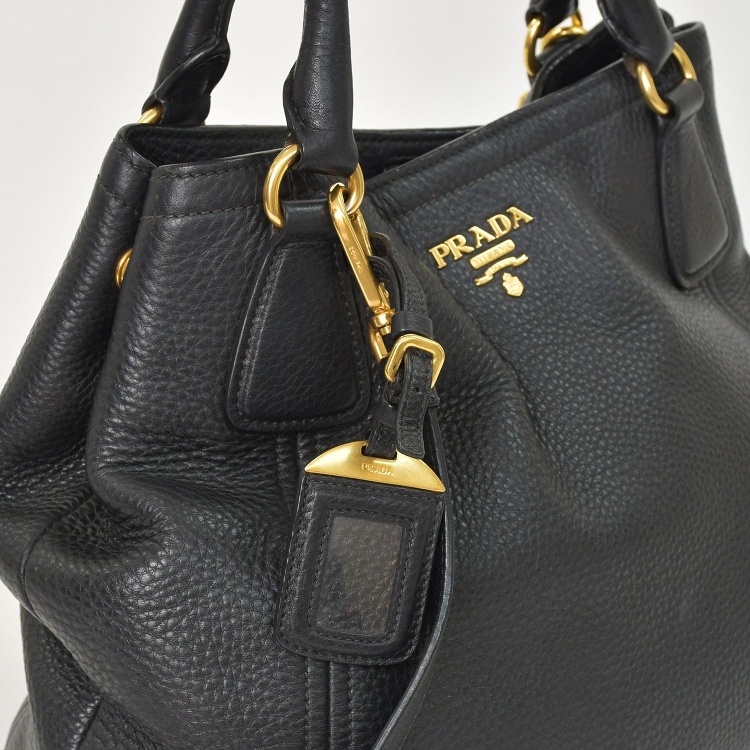 極美品 PRADA プラダ 2WAY バッグ トートバッグ ショルダーバッグ 