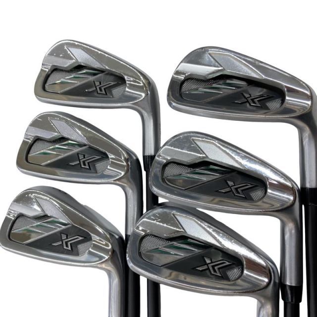 【中古】 ダンロップ XXIO(2022) eks 7S アイアンセット IR Miyazaki AX-2(IR) (フレックスSR) メンズ 男性用 右利き 右用 Cランク ゴルフクラブ