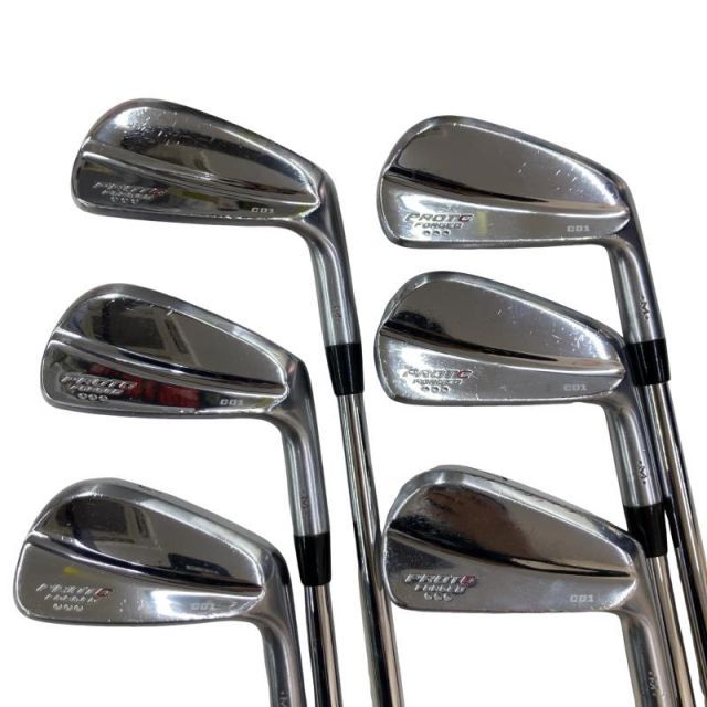 【中古】 PROTO-CONCEPT PROTO-CONCEPT FORGED IRON MB C01 6S アイアンセット IR 純正特注シャフト (フレックスその他) メンズ 男性用 右利き 右用 Cランク ゴルフクラブ