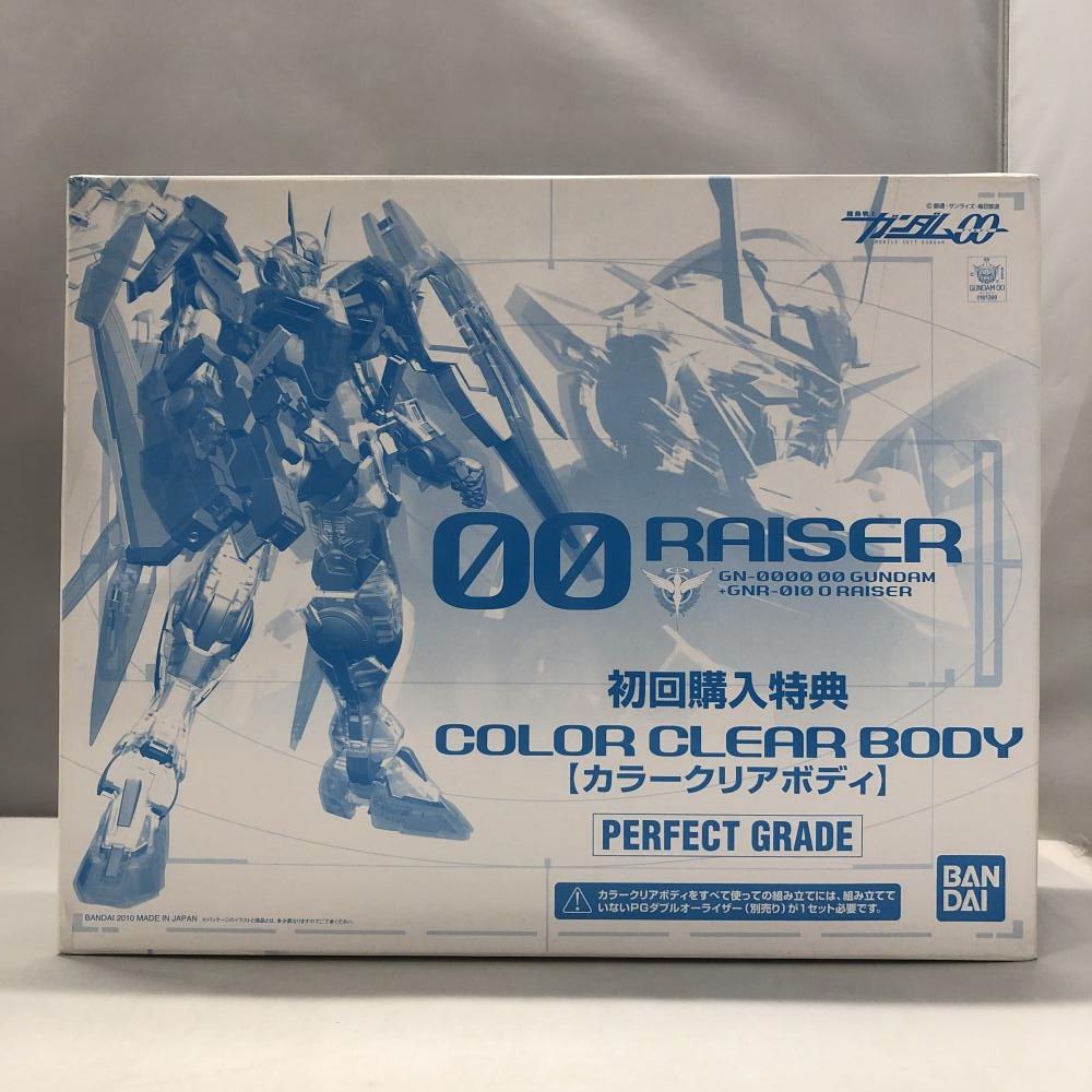 【中古】ｶﾞﾝﾀﾞﾑ）バンダイ 1/60 PG ダブルオーライザー用カラークリアボディ 機動戦士ガンダム00 初回購入特典[15][240015289809]