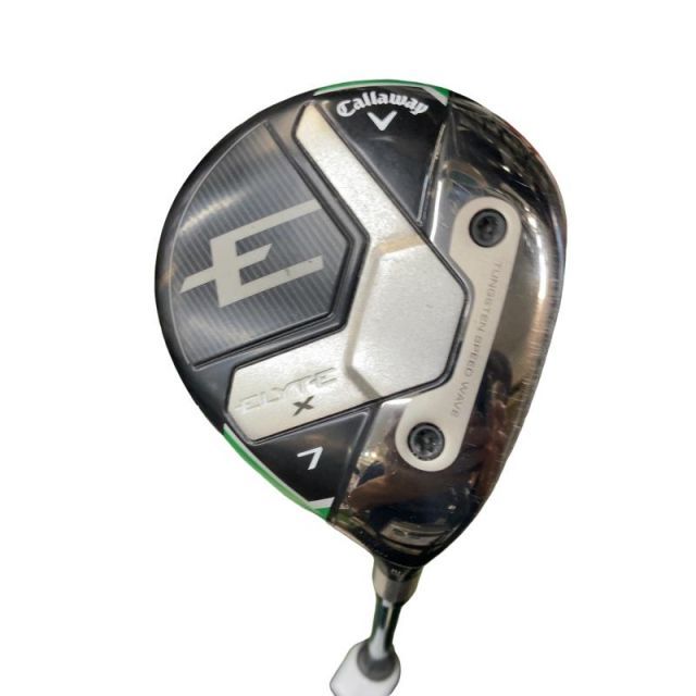 【中古】 キャロウェイ ELYTE X 7W フェアウェイウッド FW 純正特注シャフト (フレックスSR) メンズ 男性用 右利き 右用 Dランク ゴルフクラブ