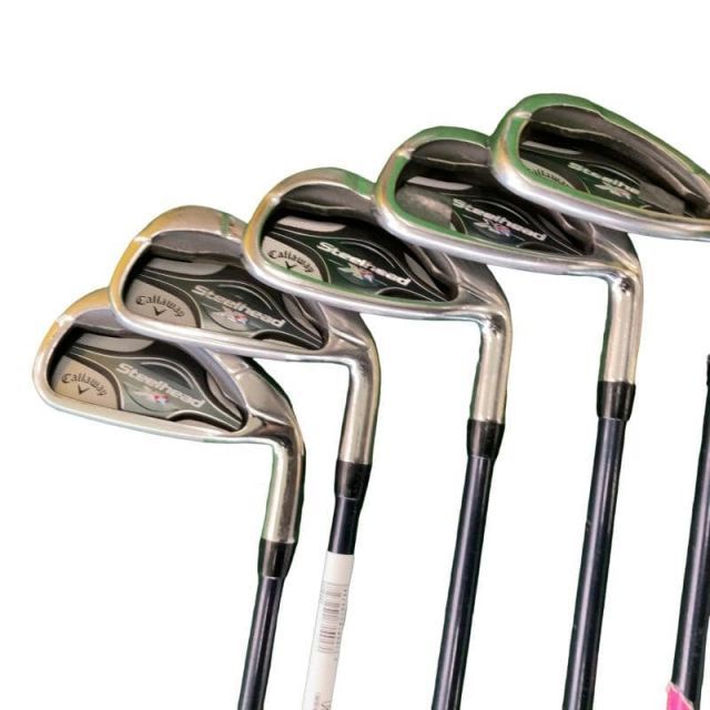 【中古】 キャロウェイ STEELHEAD XR 6S アイアンセット IR XR(STEELHEAD) (フレックスR) メンズ 男性用 右利き 右用 Cランク ゴルフクラブ