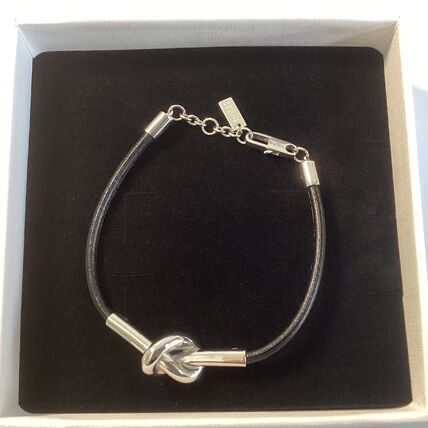 CELINE セリーヌ ノット ブレスレット ブラック サイズ3 新品 公式完売