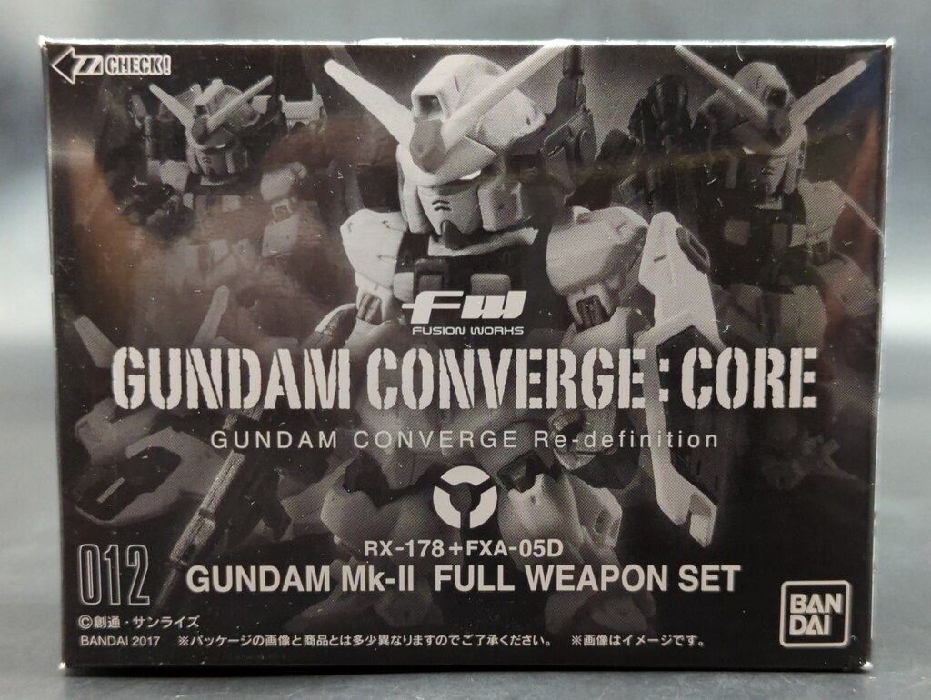 BANDAI FW GUNDAM CONVERGE CORE ガンダムMk-II FULL WEAPON SET