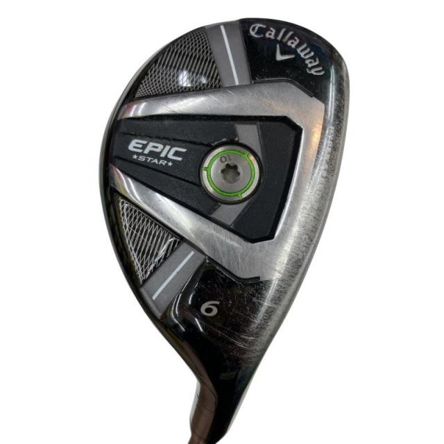 【中古】 キャロウェイ EPIC STAR U6 ユーティリティ UT リシャフト (フレックスその他) メンズ 男性用 右利き 右用 Cランク ゴルフクラブ