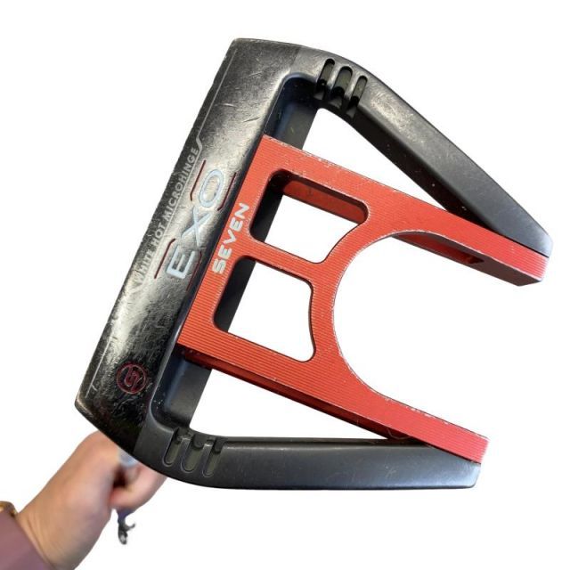 【中古】 オデッセイ EXO SEVEN S 34インチ レフティ パター PT スチール (フレックスその他) メンズ 男性用 左利き レフティ 左用 Cランク ゴルフクラブ