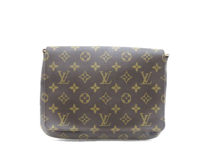 LOUIS VUITTON ルイ・ヴィトン バッグ ミュゼット・タンゴ ショート モノグラム ﾊﾞｯｸﾞ M51257 ショルダーバッグ モノグラムキャンバス ブラウン ユニセックス【中古】