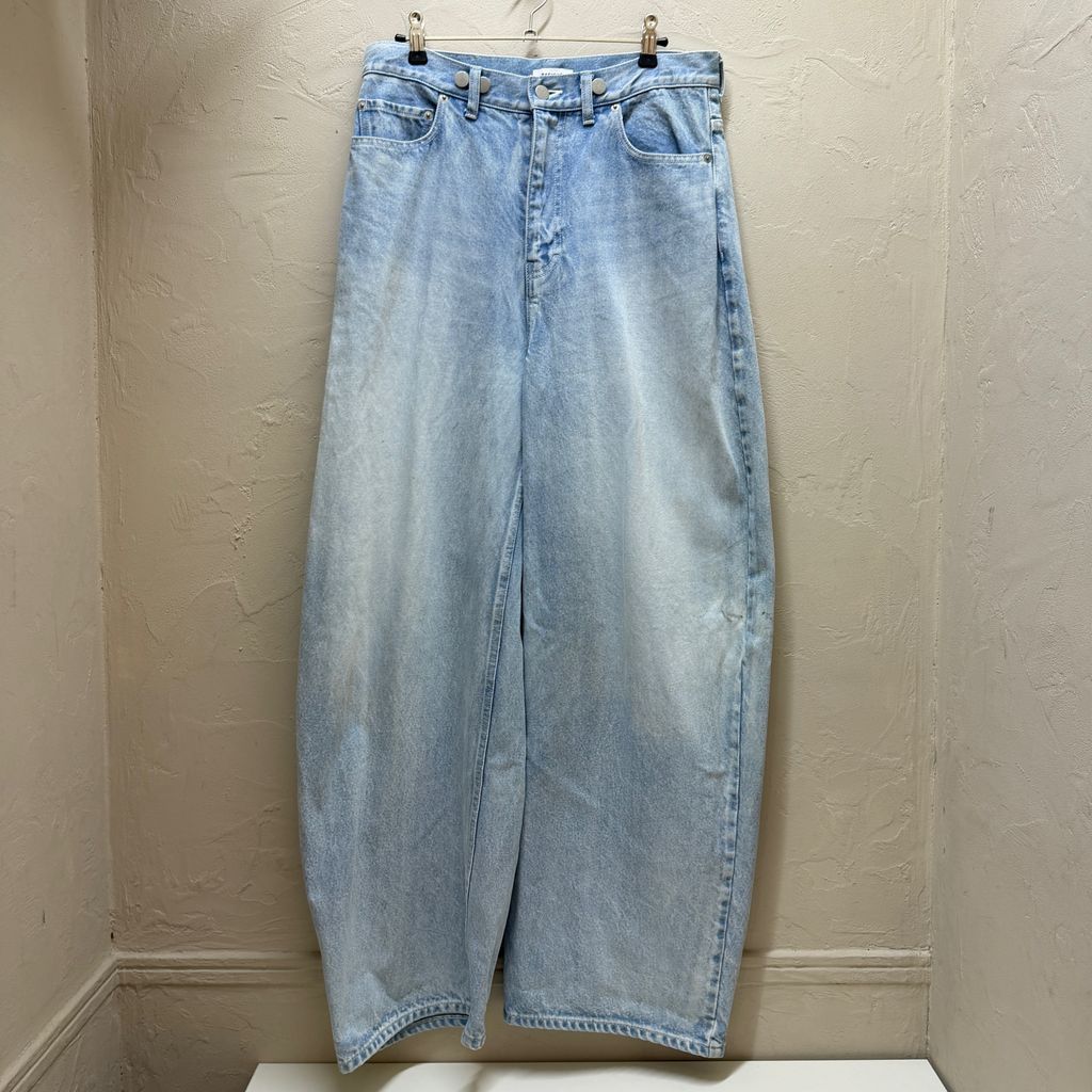 BASICKS ベイシックス Barrel Leg Denim デニムパンツ ブルー系 size:-【代官山B06】