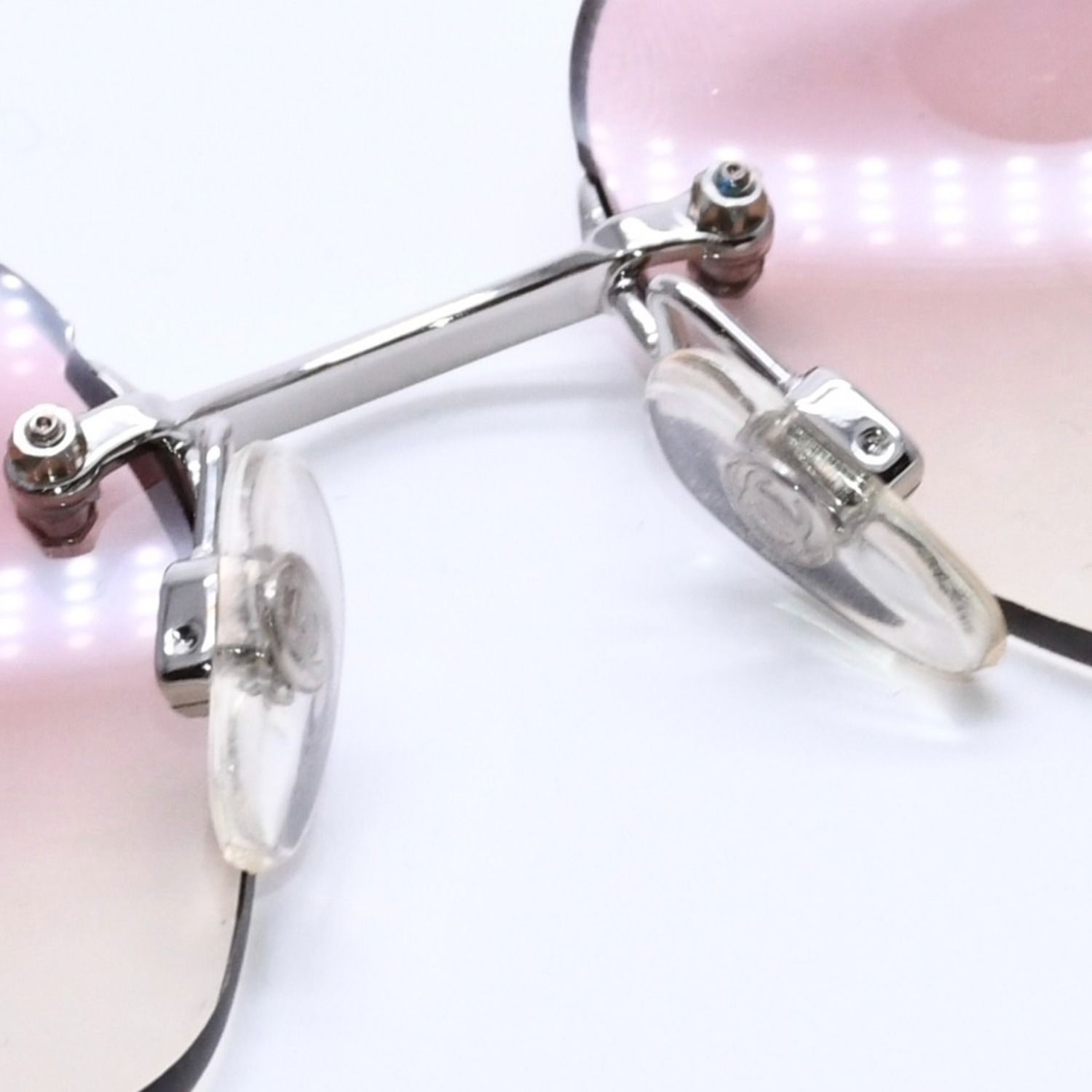 極美品 CHANEL シャネル Sunglasses サングラス 4017-D ラインストーン