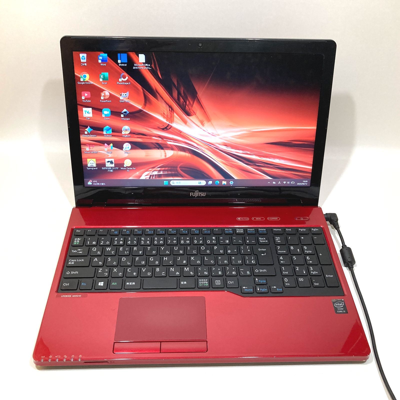 赤】富士通ノートPC D690-1 Office付 Win11 SSD256GB - メルカリ