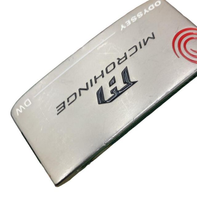 【中古】 オデッセイ MICROHINGE DW 34インチ パター PT スチール (フレックスその他) メンズ 男性用 右利き 右用 Cランク ゴルフクラブ
