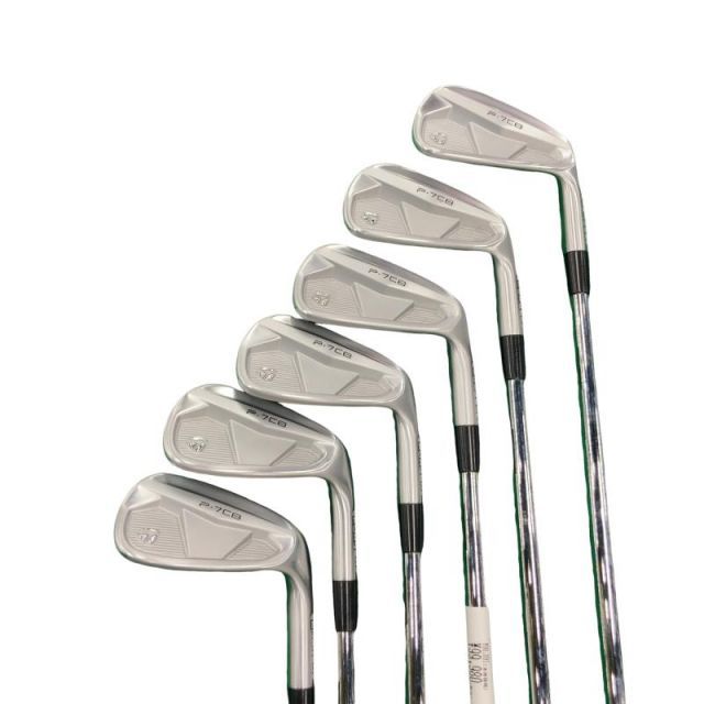 【中古】 テーラーメイド Taylor Made P・7CB(2024) 8S アイアンセット IR 純正特注シャフト (フレックスS) メンズ 男性用 右利き 右用 Cランク ゴルフクラブ